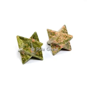 Unakite Merkaba Star