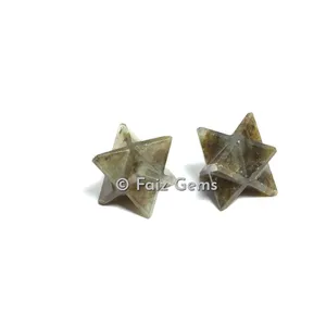 Labradorite Merkaba Star