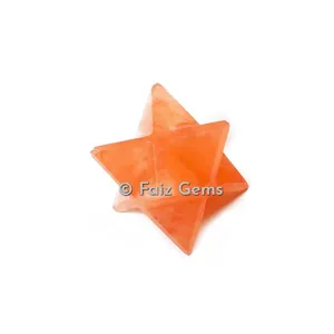 Peach Aventurine Merkaba Star