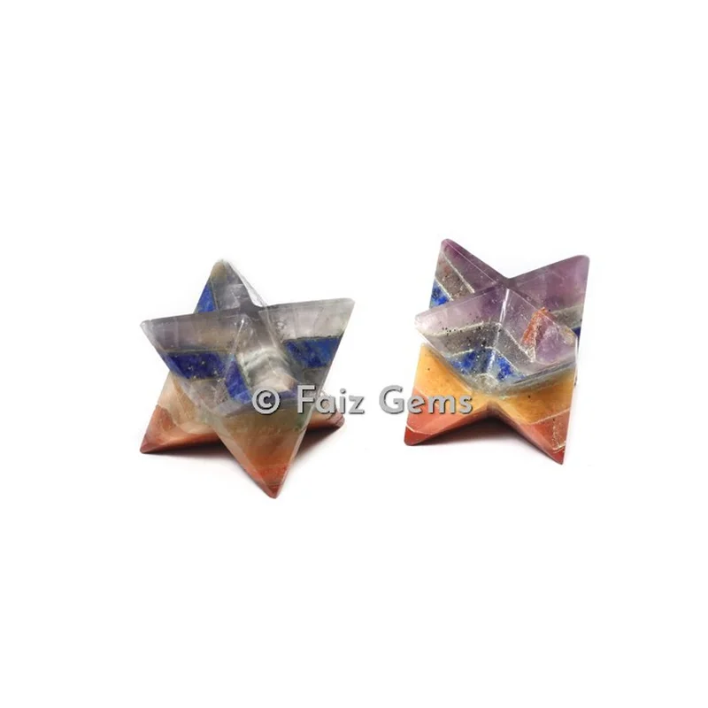 Chakra Bonded with Lapis Merkaba Star