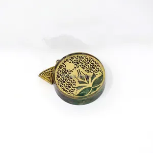 Garnet and Green Aventurine with Buddha Orgone Pendant