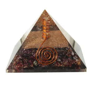 Garnet Healing  Orgonite Pyramid