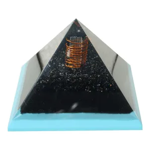 Black Tourmaline Orgone Pyramids