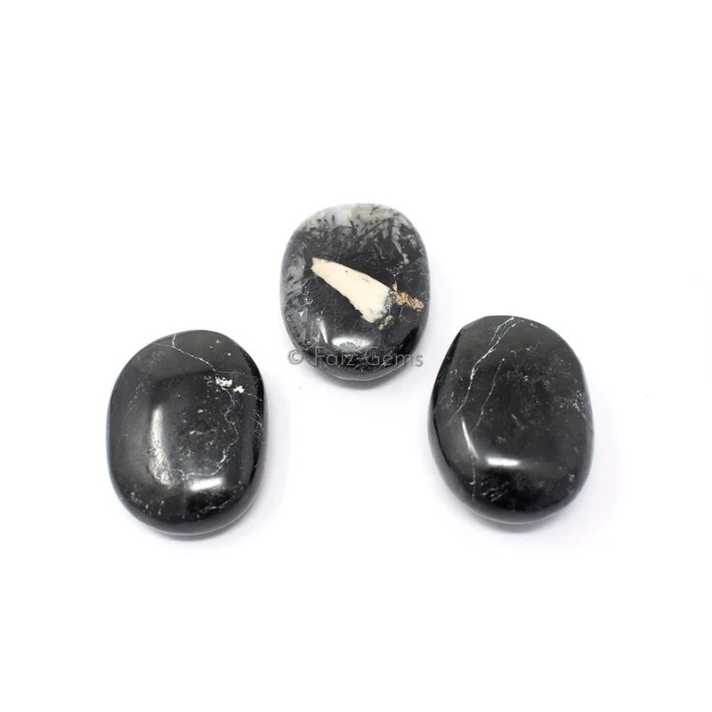 Black Tourmaline Palm Stones