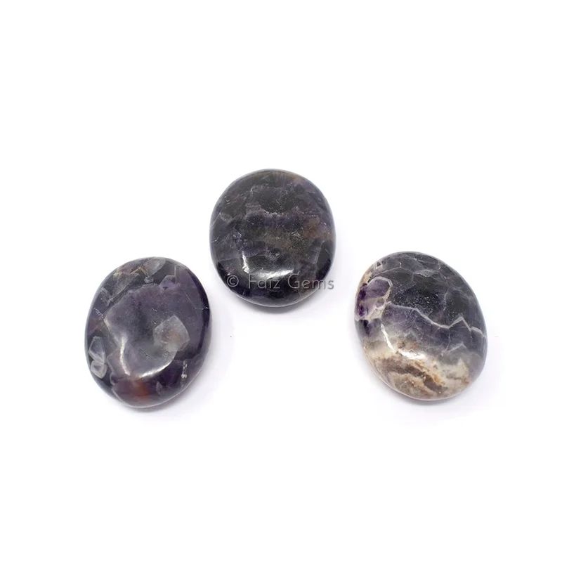 Amethyst Palm Stones