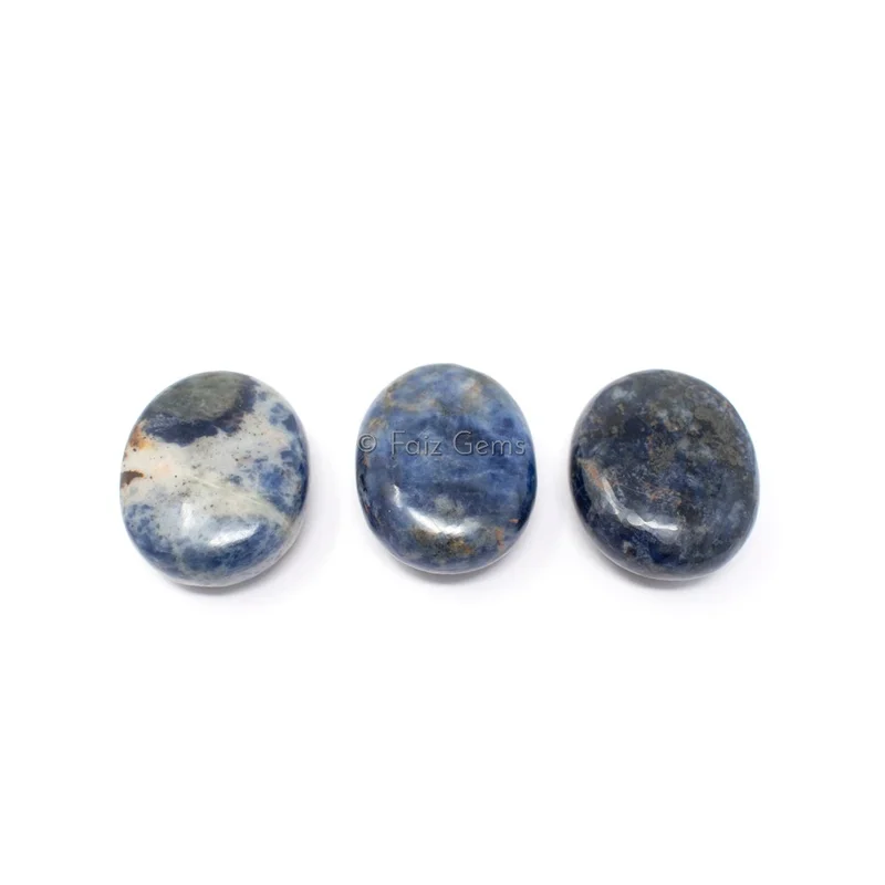 Sodalite Palm Stones