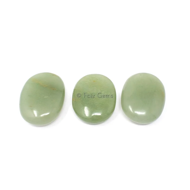 Green Aventurine Palm Stones