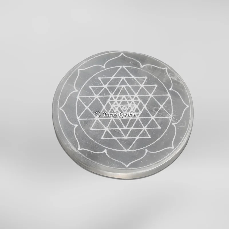 Yantra Selenite Charging Circle