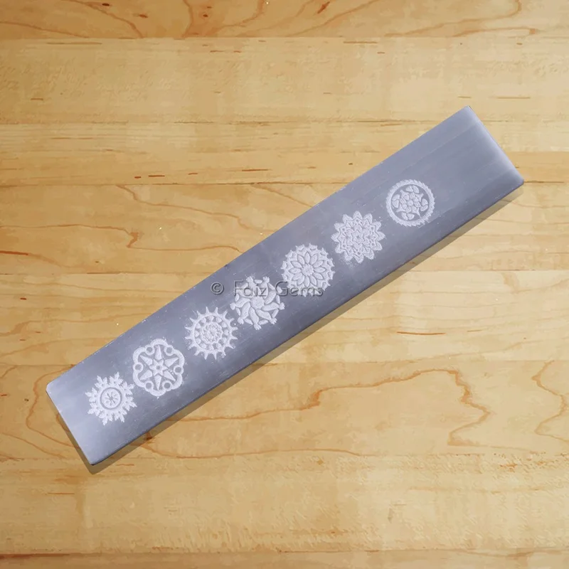 Sacrum Chakra Selenite Wand