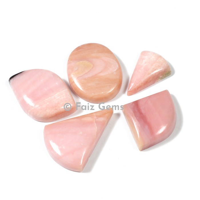 Pink Opal Cabochons