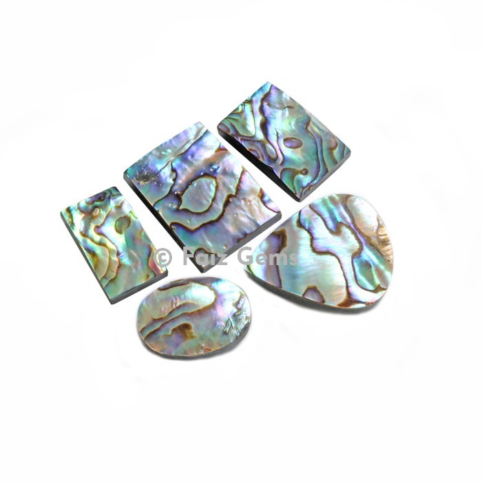 Abelone Shell Cabochons