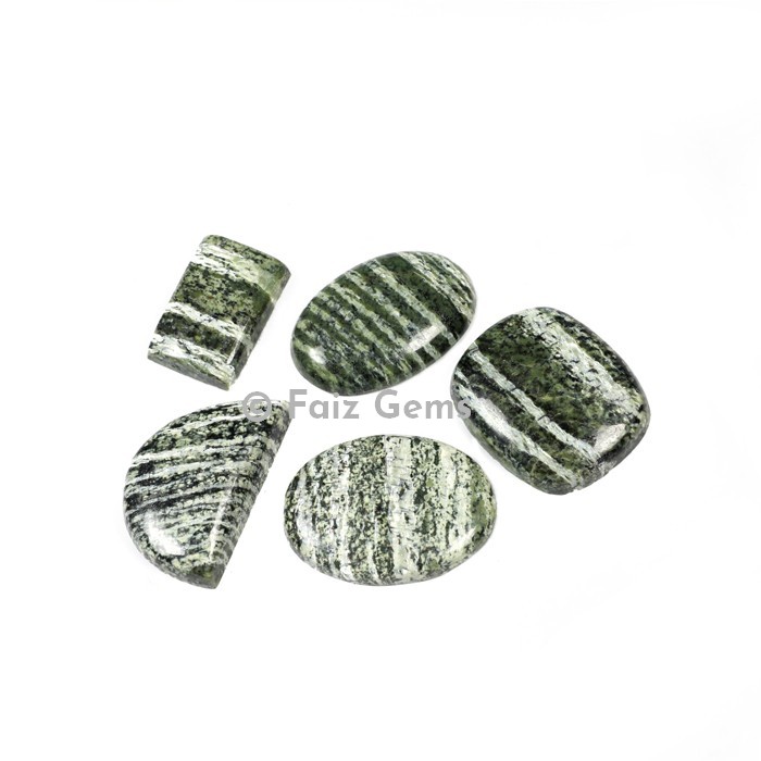 Silver Line Jasper Cabochons
