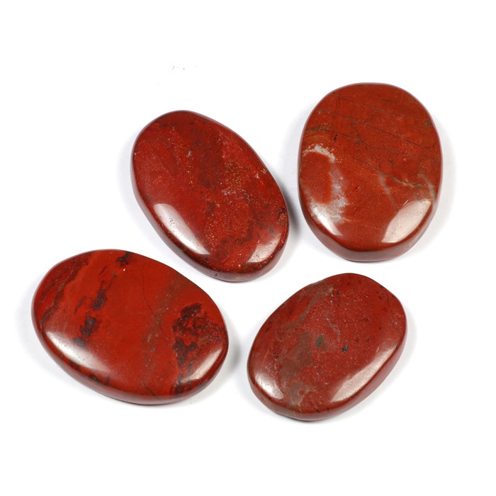 Red Jasper Oval Cabochons