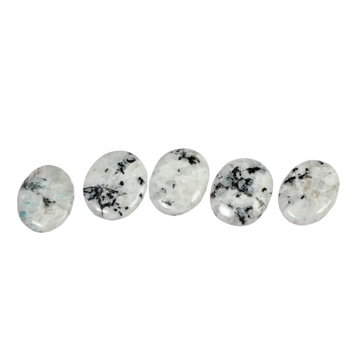 Rainbow Moonstone Cabochons