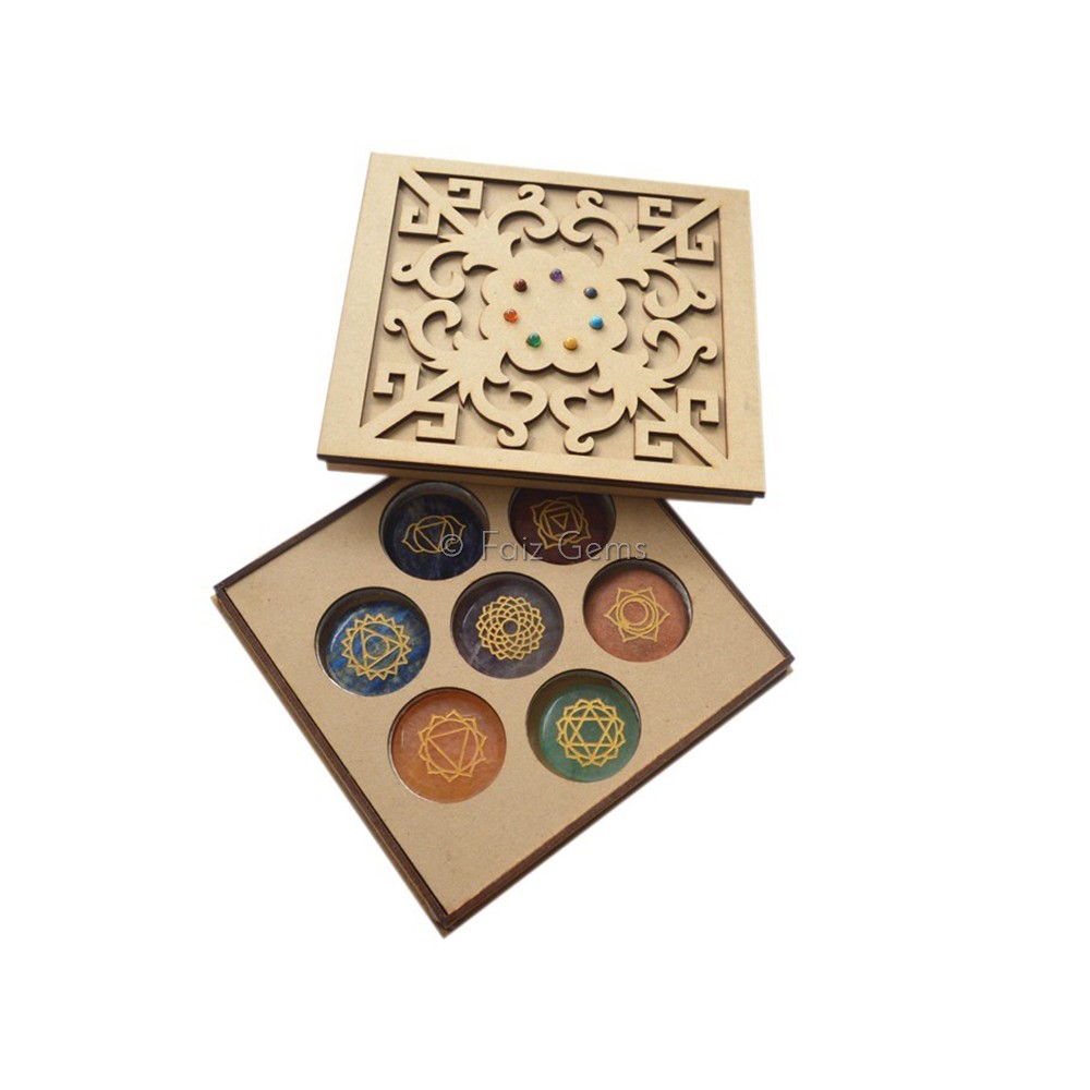 Seven Chakra Gift Box With Chakra Stones