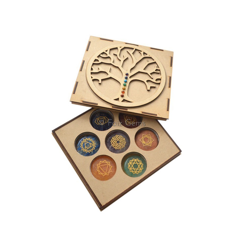 Seven Chakra Gift Box With Tree of Life