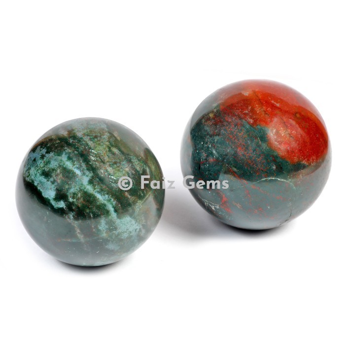 Blood stone Spheres