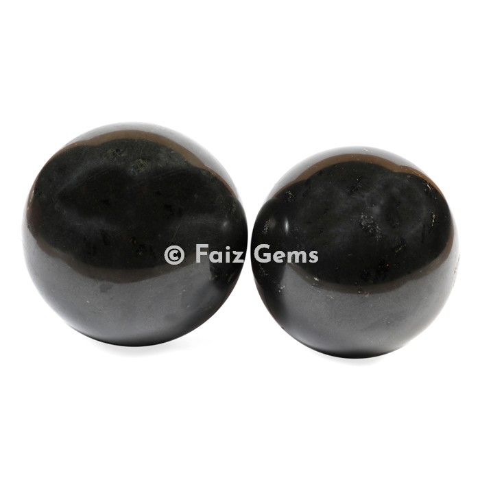 Black Tourmaline Spheres