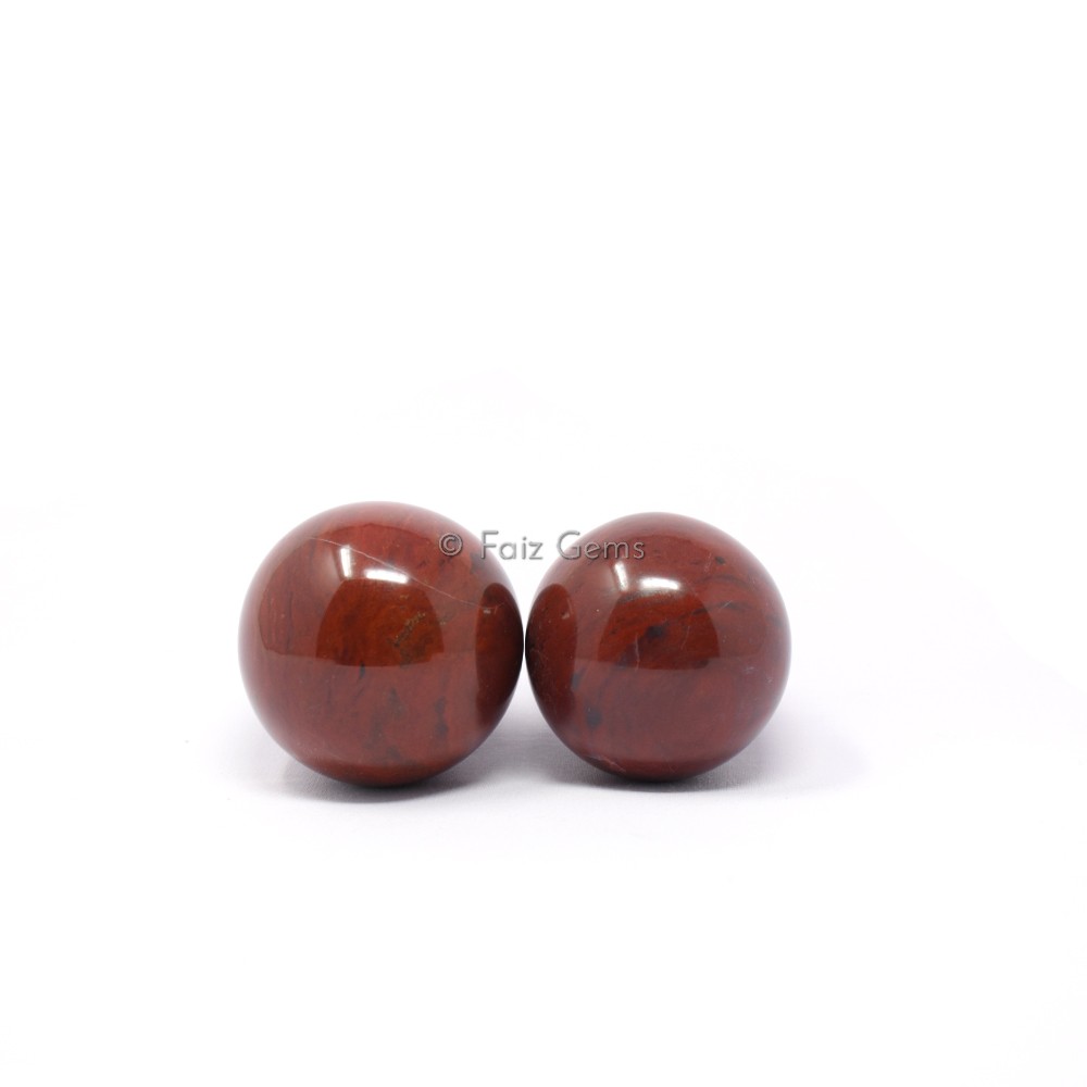 Red Jasper Spheres
