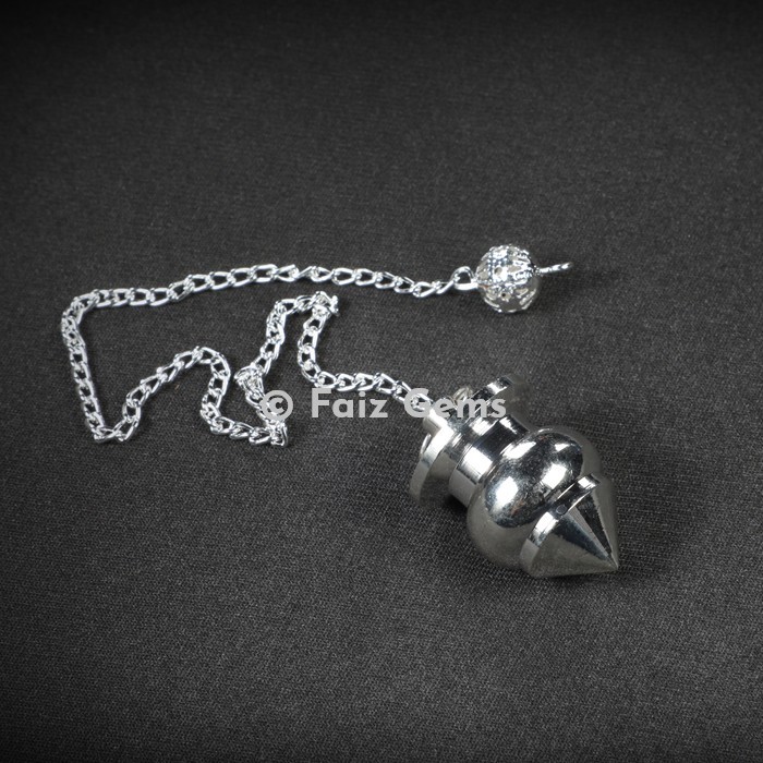 Small Egyptian Silver Metal Metal Pendulum