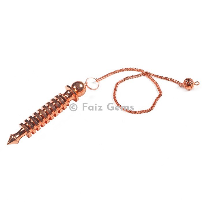 9 Plated Isis Copper Brass Metal Pendulum