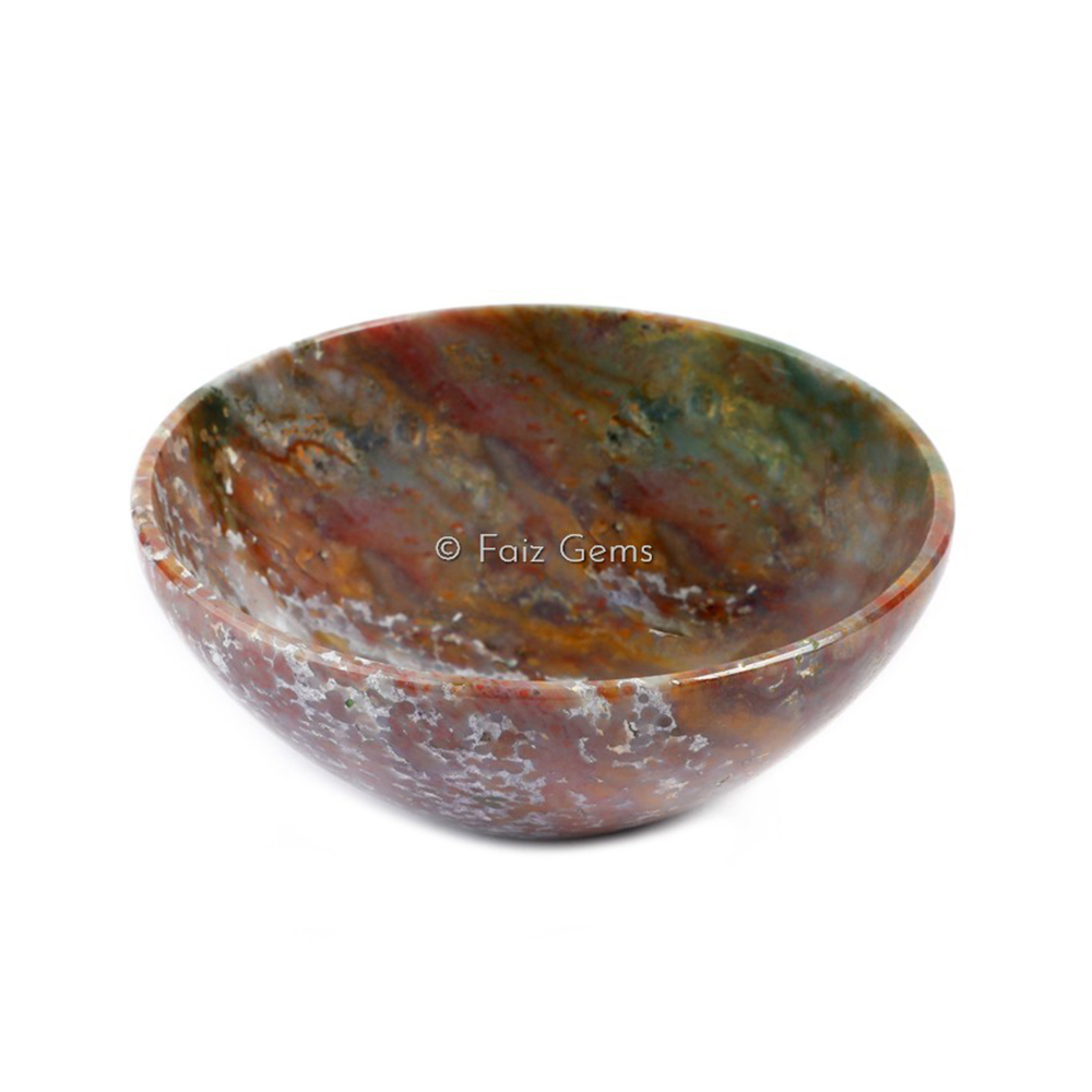 Blood Agate Bowl