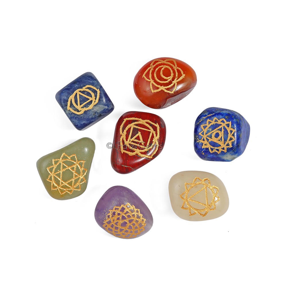 Chakra Tumbled Set