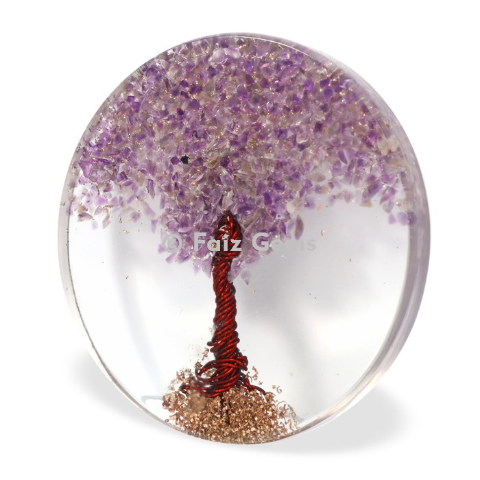 Amethyst Tree Of Life Coaster