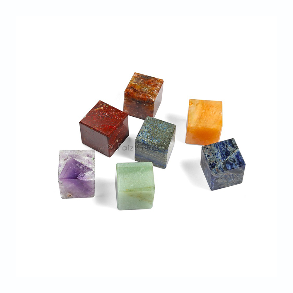 Seven Chakra Cubes