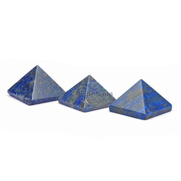 Lapis Lazuli Gemstone Pyramids