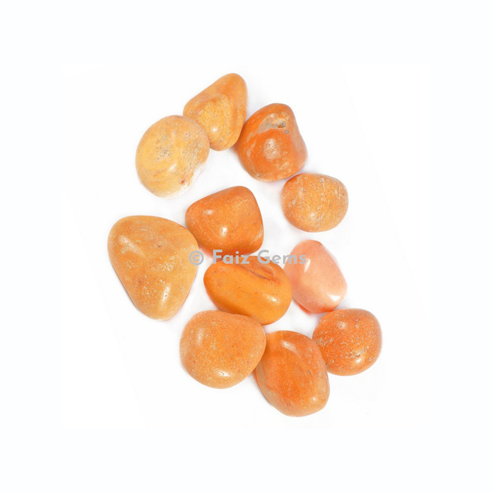 AAA Golden Quartz Tumbled Stones