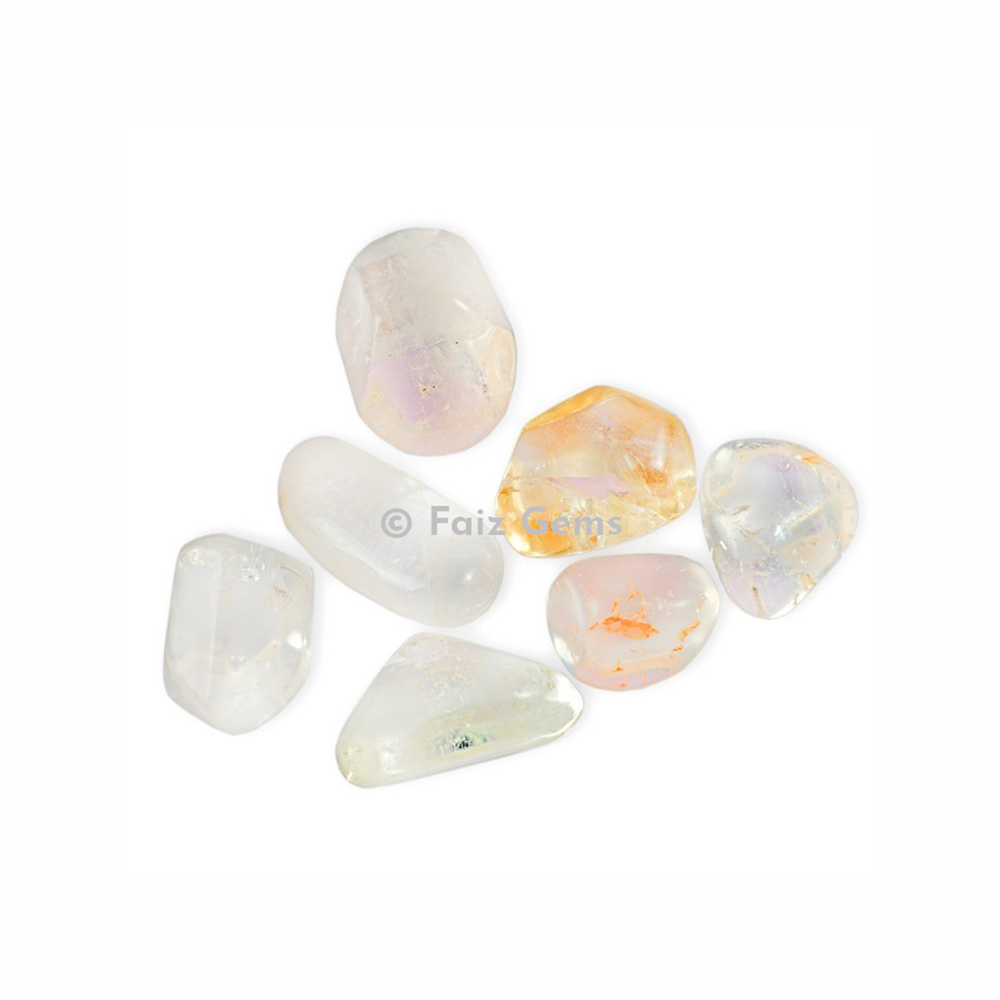 Aura Quartz Tumbled Stones