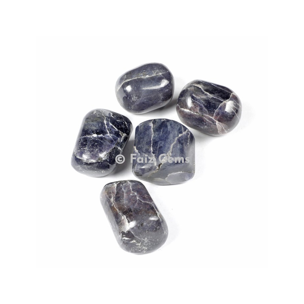 Iolite Tumbled Stones