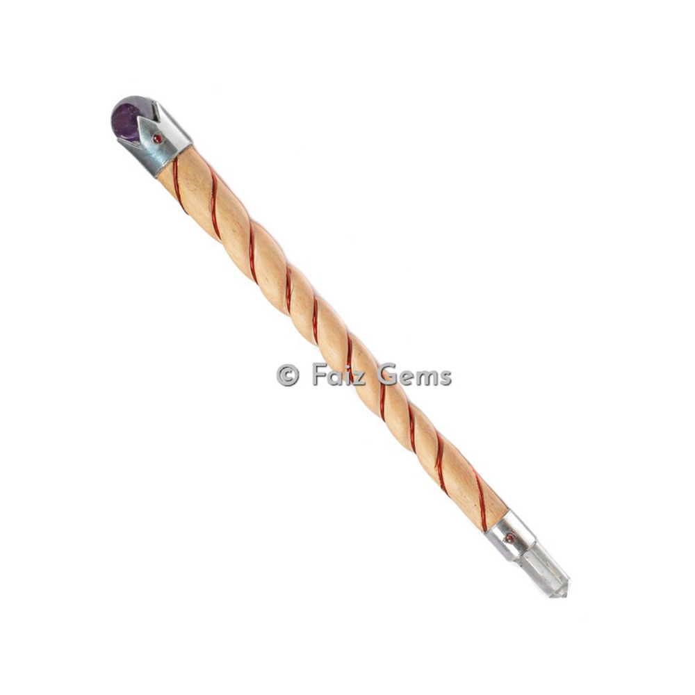 Twisted Rose Wood Wands