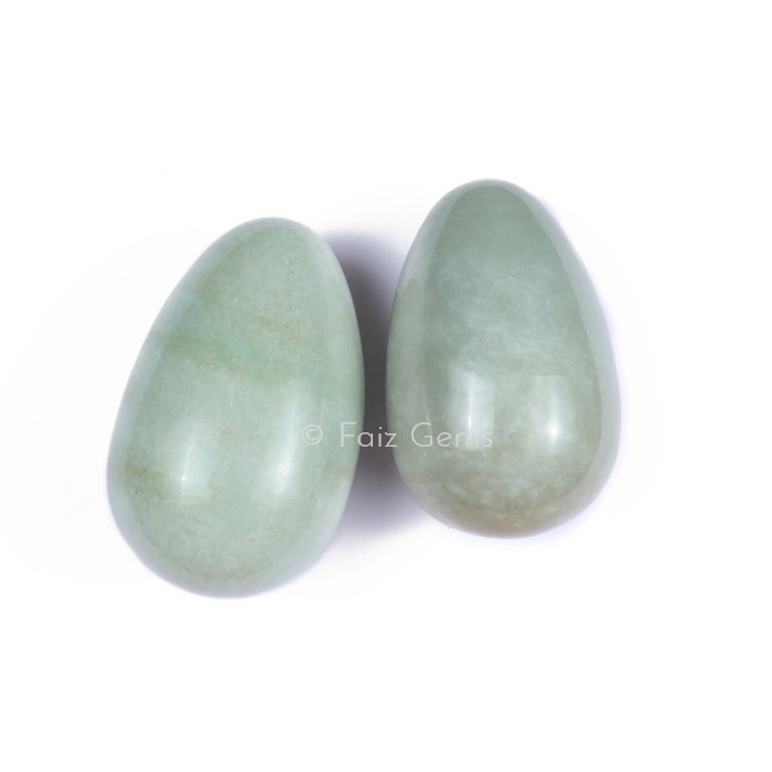Green Aventurine Gemstone Eggs