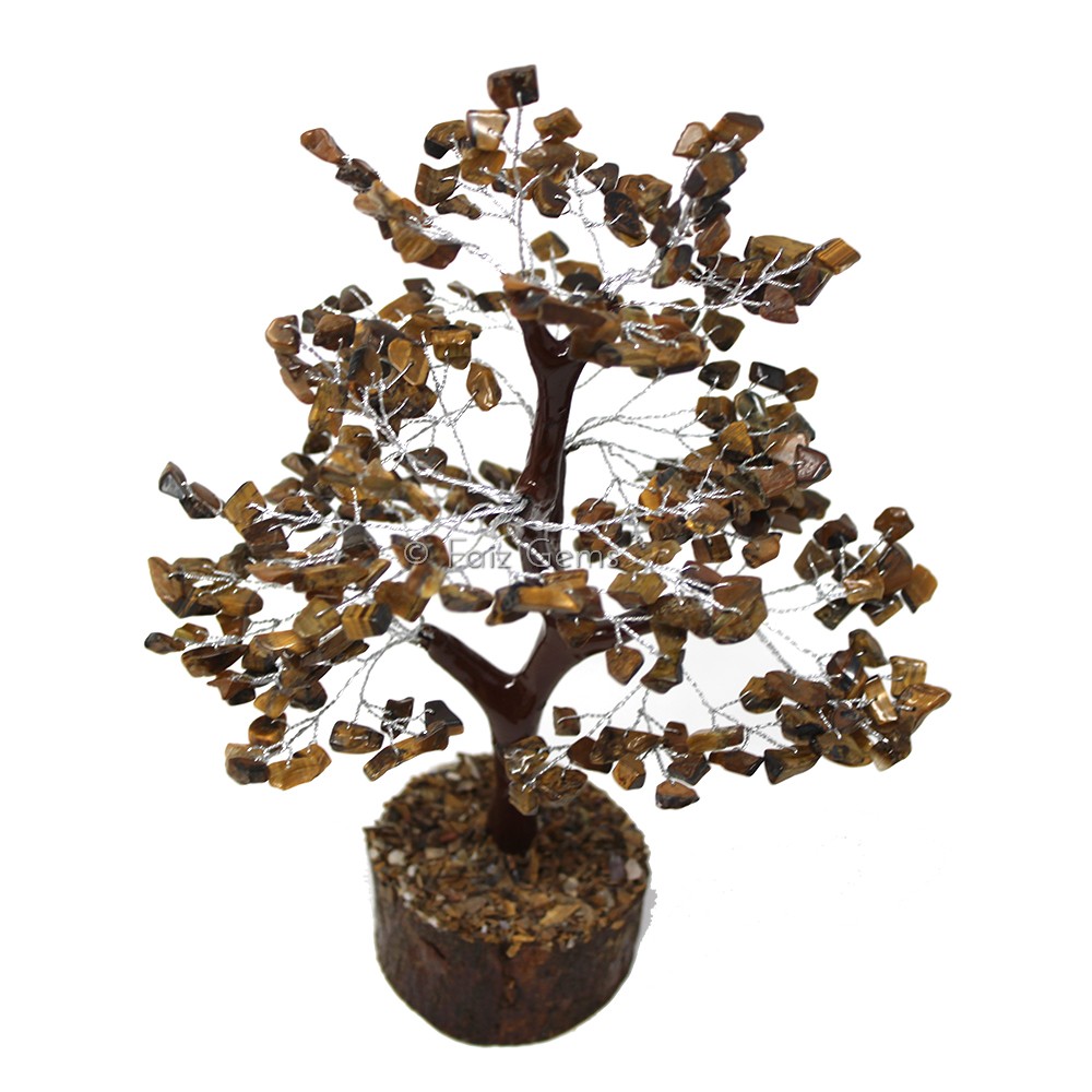 Tiger Eye Mseal Wire Tree(300 Chips)