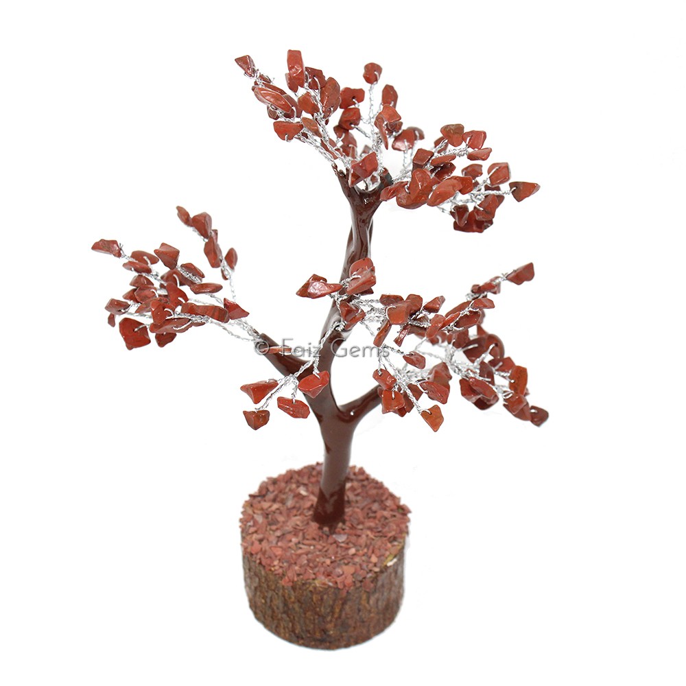 Red Jasper Mseal Wire Tree(150 Chips)