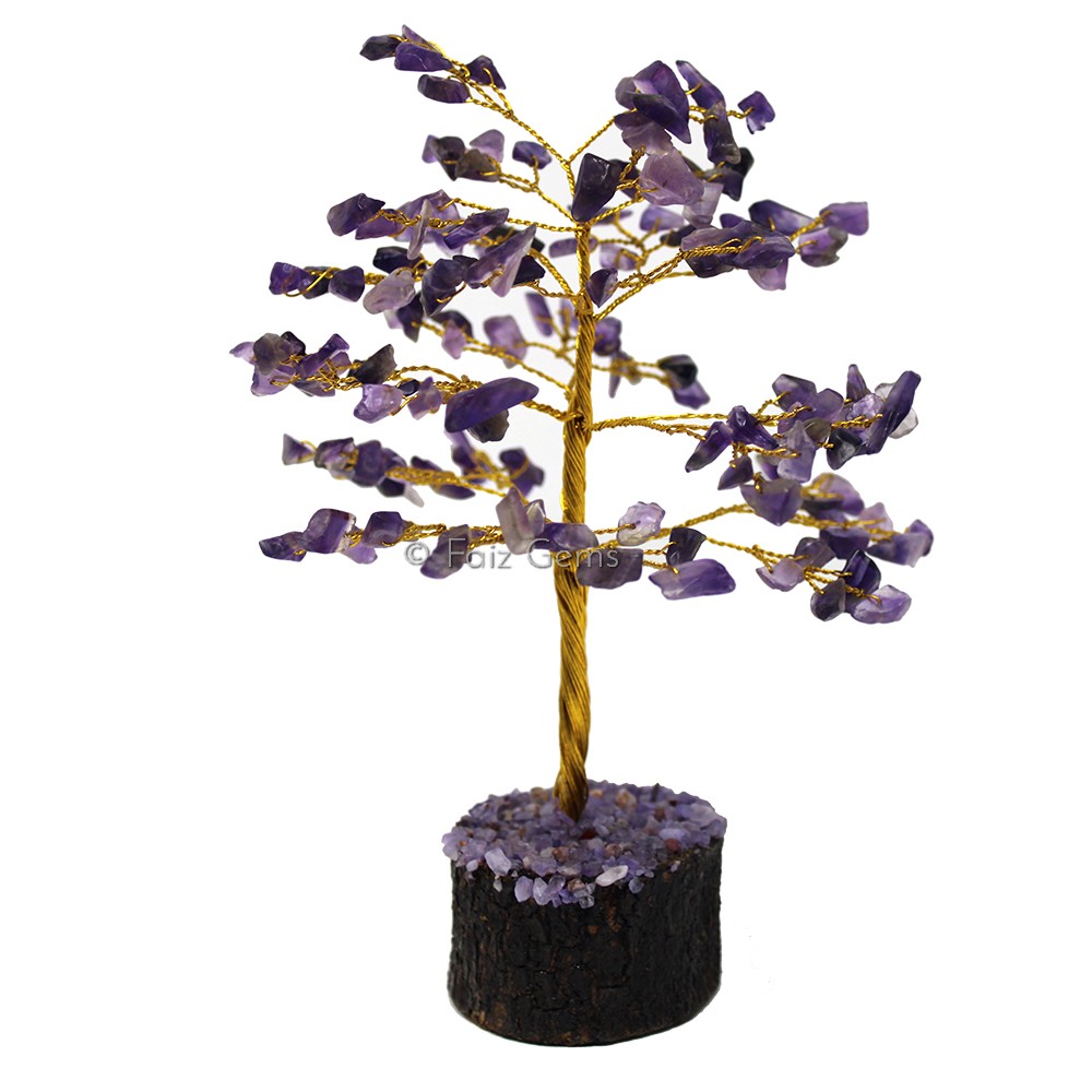 Amethyst Golden Wire Tree(150 Chips)