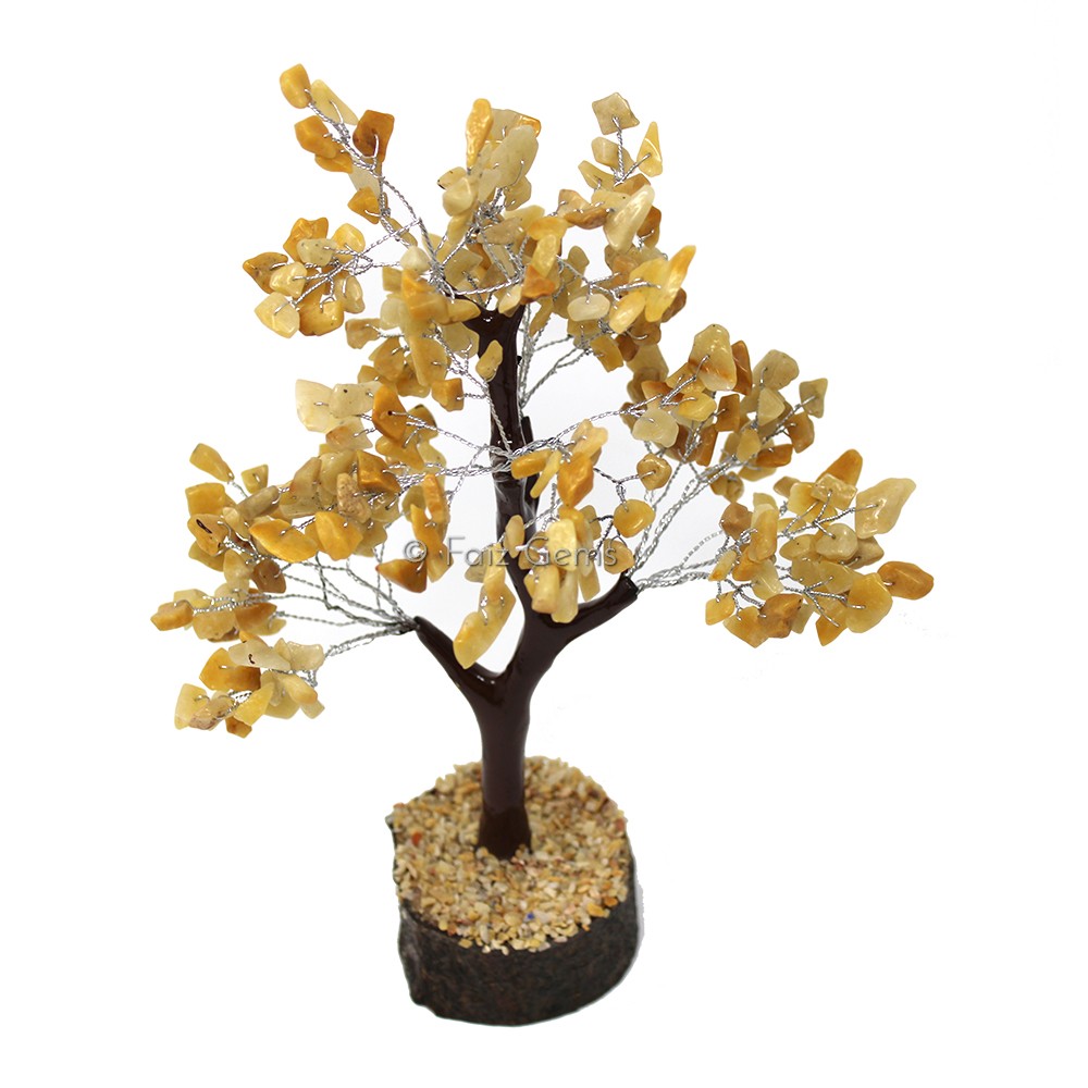 Yellow Aventurine Mseal Wire Tree(300 Chips)