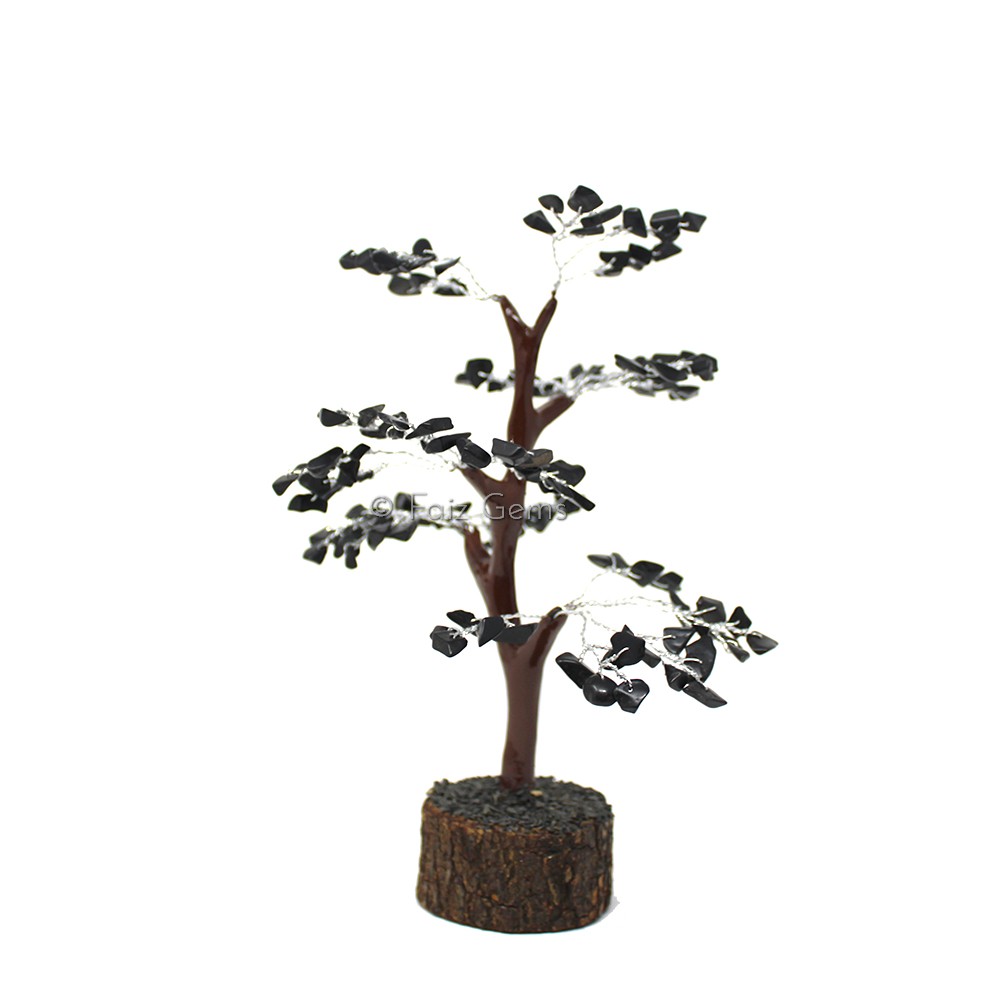 Black Agate Mseal Wire Tree(150 Chips)