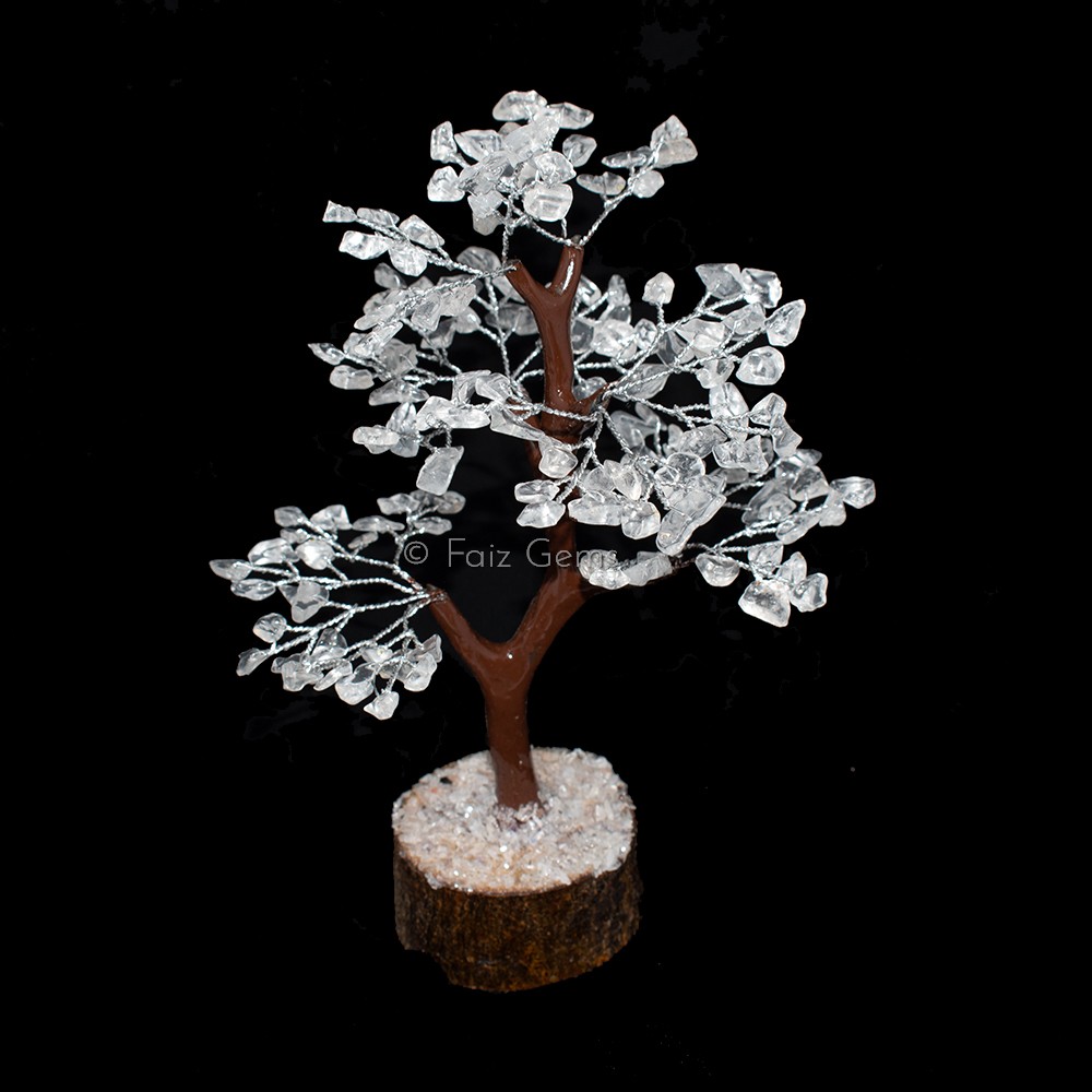 Crystal Quartz Mseal Wire Tree(300 Chips)