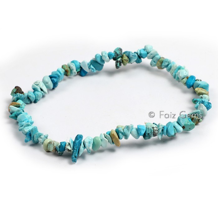 Turquoise Chips Gemstone Bracelets