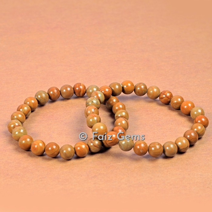 Wooden Jasper Bracelets