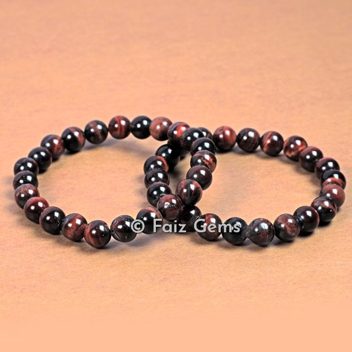 Red Tiger Eye Bracelets