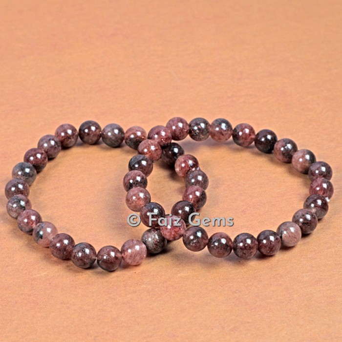 Cherry Quartz Bracelets