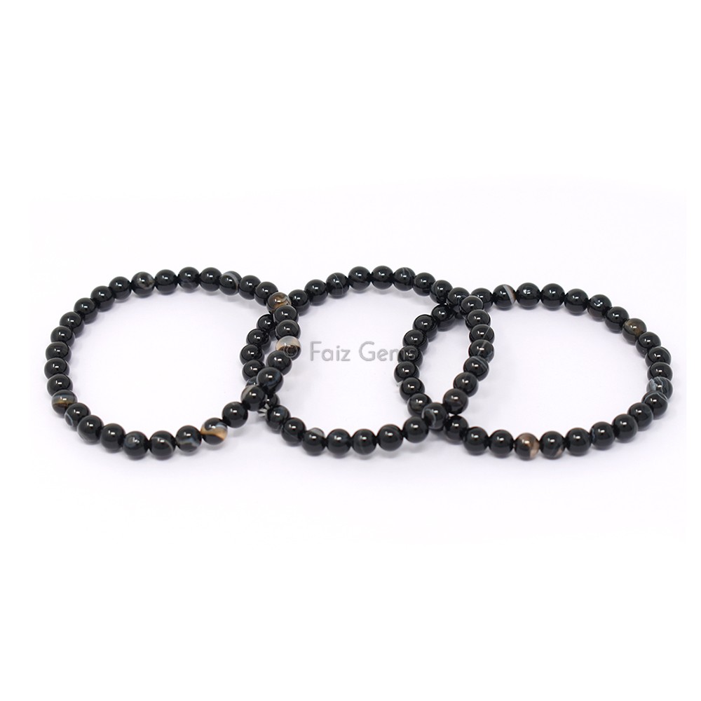Banded Agate Bracelet