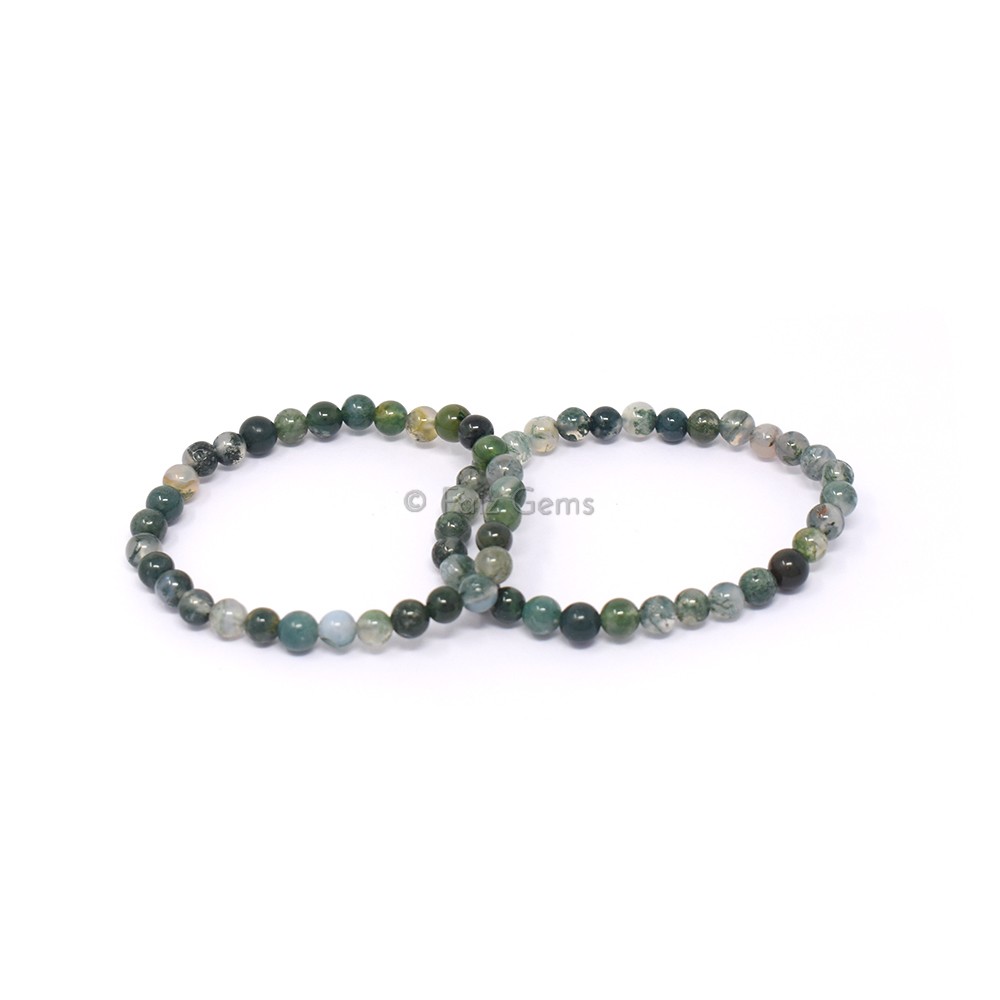 Moss Agate Bracelet