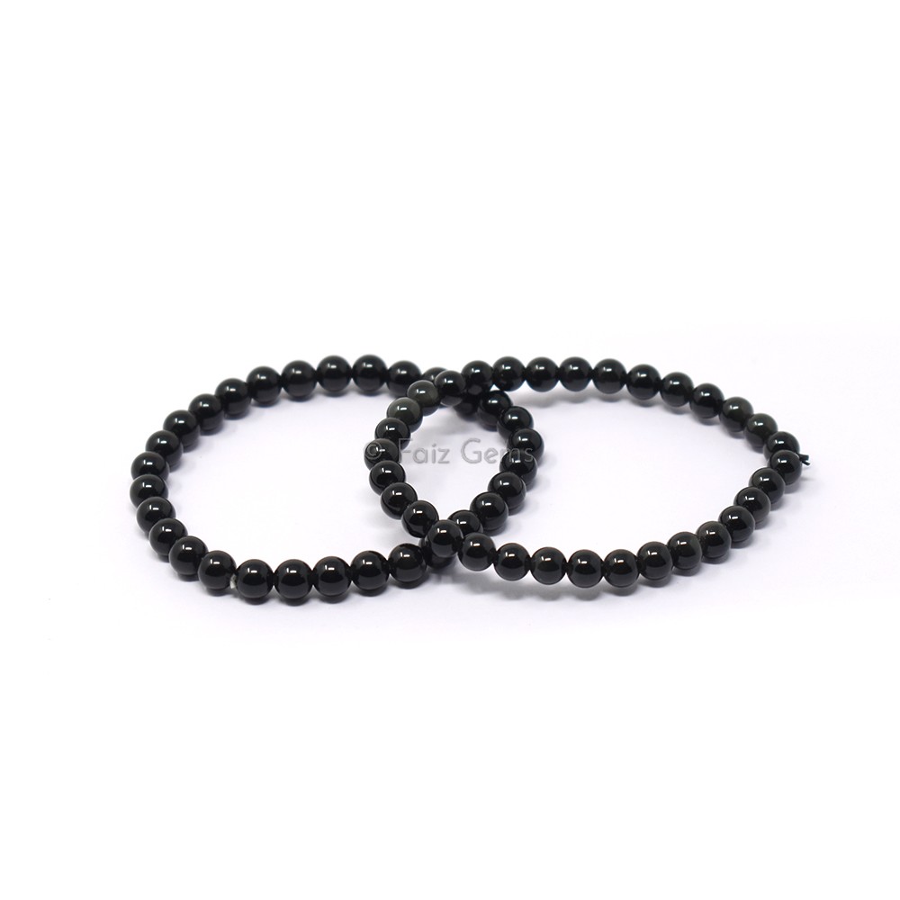 Black Obsidian Bracelet