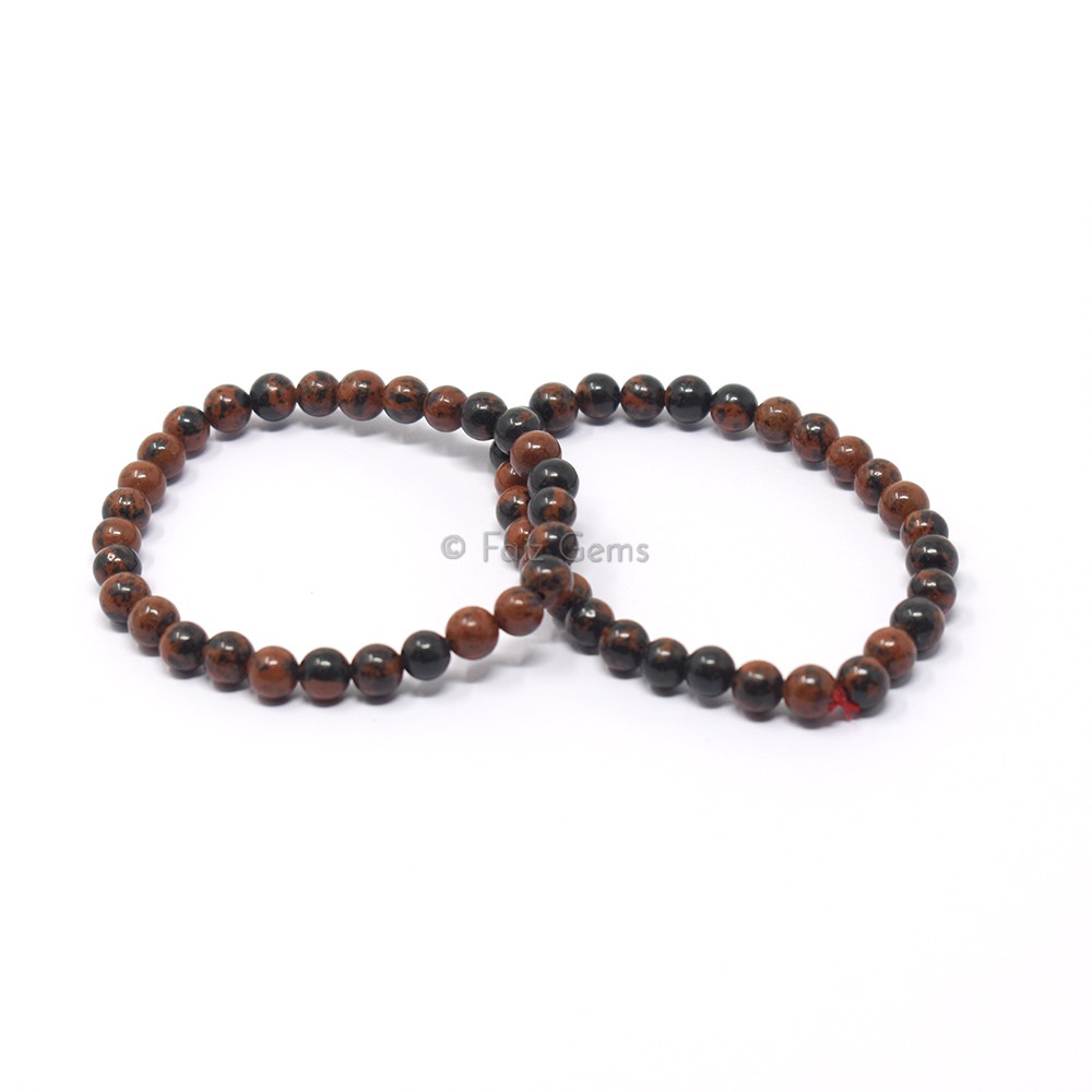 Mahogany Obsidian Bracelet