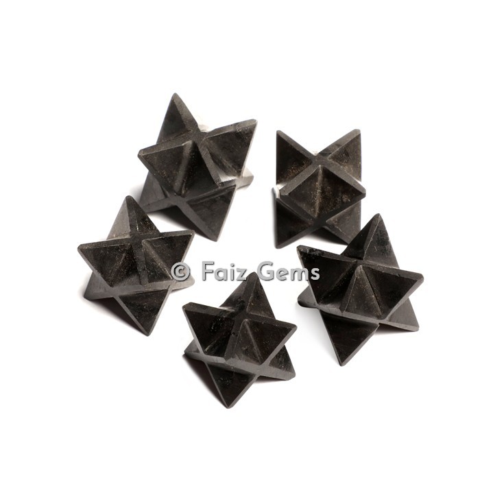 Black Tourmaline Merkaba Star